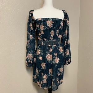 We Are Kindred Lucille Mini Dress floral